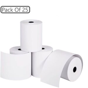 80mm 3 Inch Thermal Paper Roll | 45meter (78mm) | Pack of 25