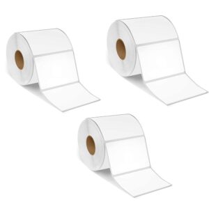 (3X2 Inch) 75X50mm Direct Thermal Barcode Sticker Label Paper Self-adhesive | 3 PACK – 1500 Labels