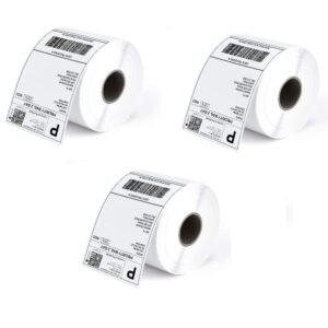 (4X6 Inch) 100X150mm Direct Thermal Barcode Sticker Shipping Label Paper Self-adhesive | 3 PACK – 750 Labels