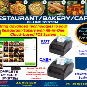 RESTAURANT/BAKERY/CAFÉ BILLING  WITH KOT SYSTEM