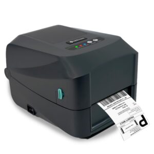 GAINSCHA GS-2406T Label Barcode Printer (Thermal Transfer + Direct Thermal) Compatible with Bar Tender Lite | for use in Industries Shops Warehouse Shipping Labels Retail Stores Medical Shops